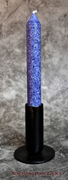Hexenshop Dark Phönix Öko Blaue Ritualstabkerze